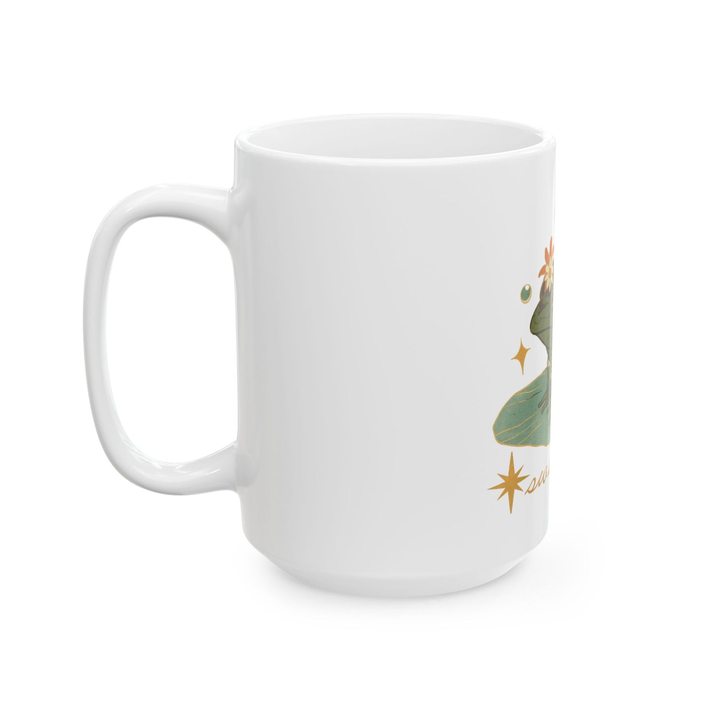 Swamped Frog Ceramic Mug