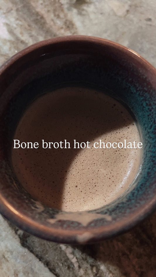 {Recipe} Bone Broth Hot Chocolate