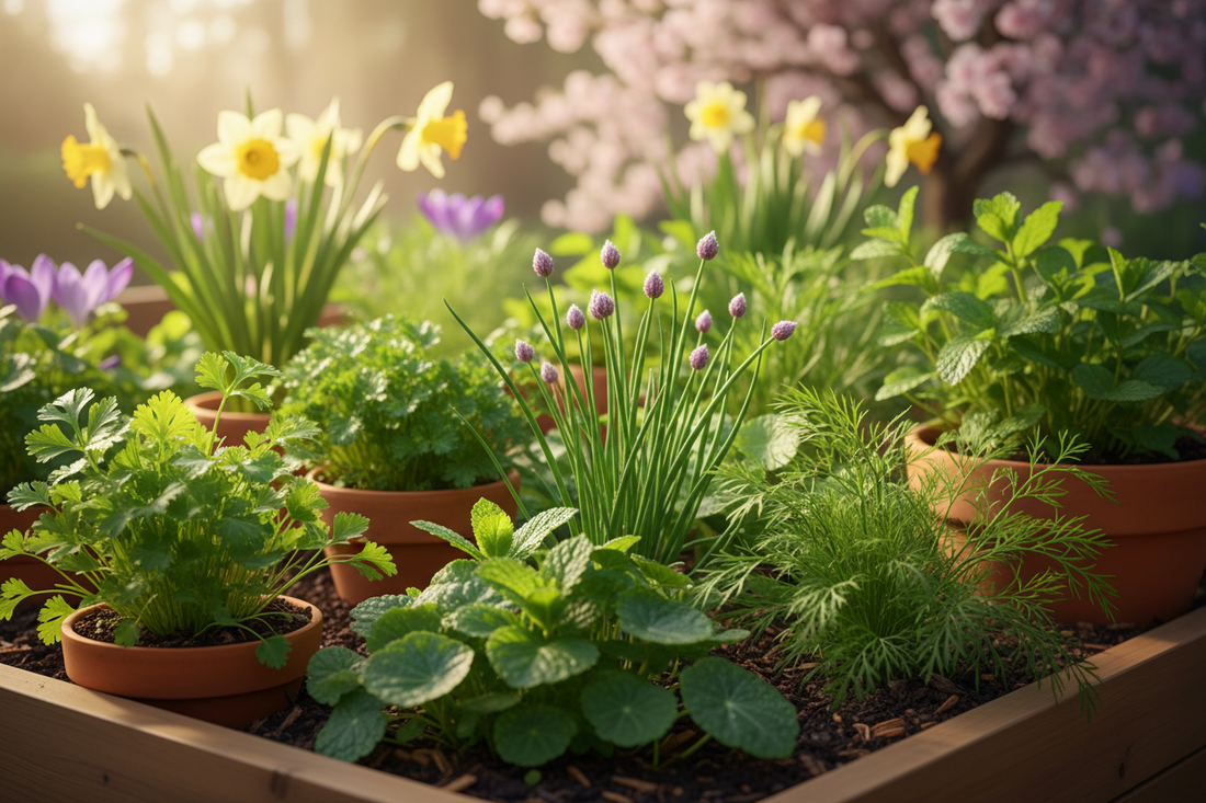 Herbs for Spring: Bitters, Movement, and the Art of Thawing