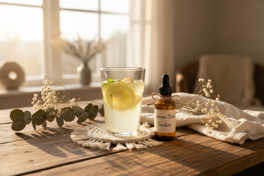 {RECIPE} The Lemon Balm Citrus Morning Tonic