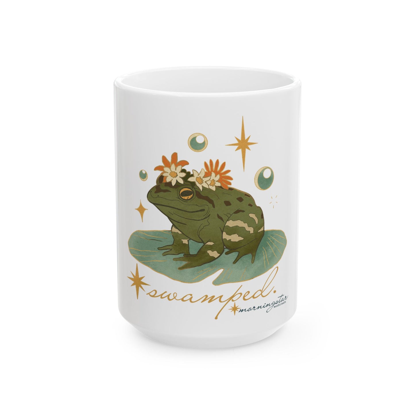 Swamped Frog Ceramic Mug