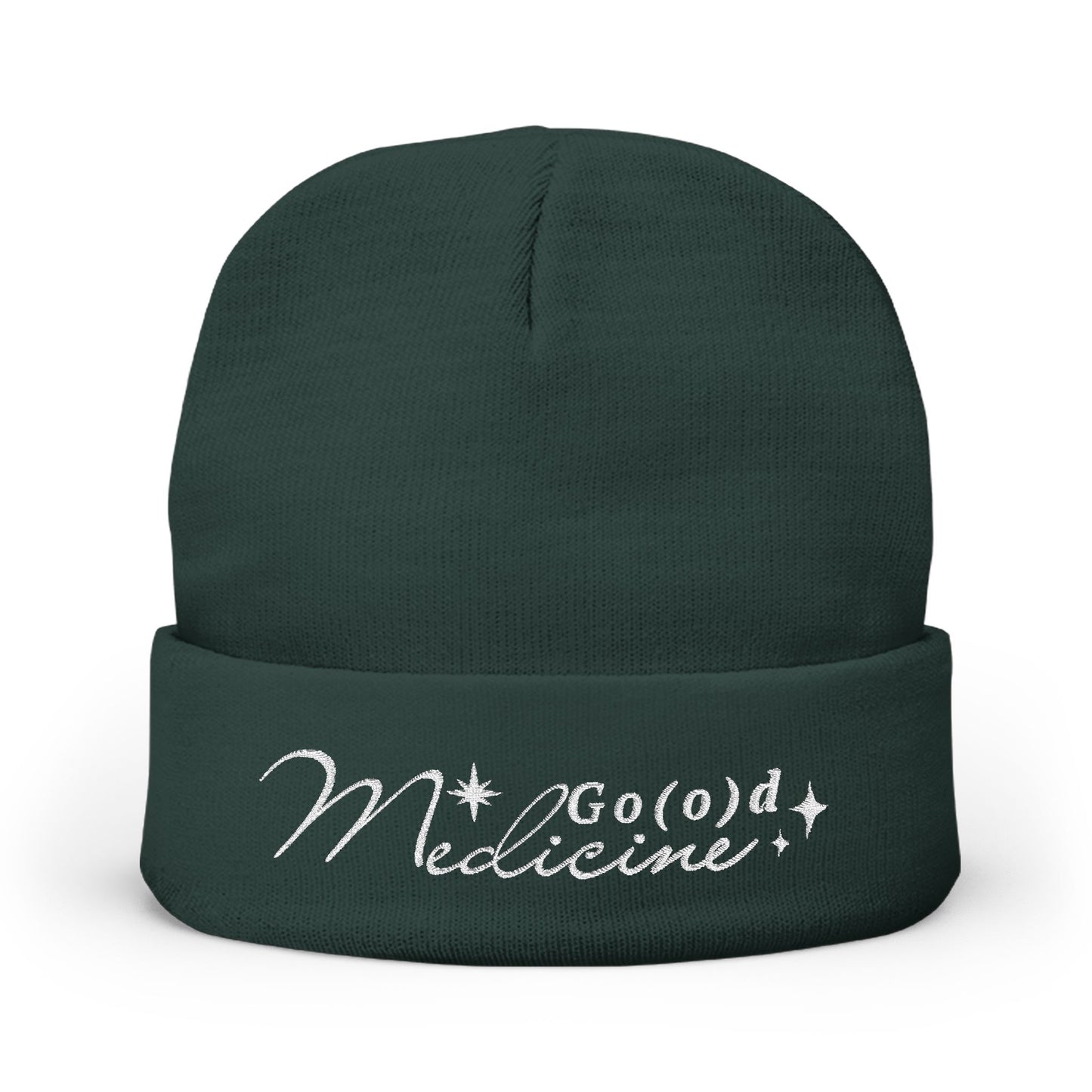 Go(o)d Medicine Embroidered Beanie