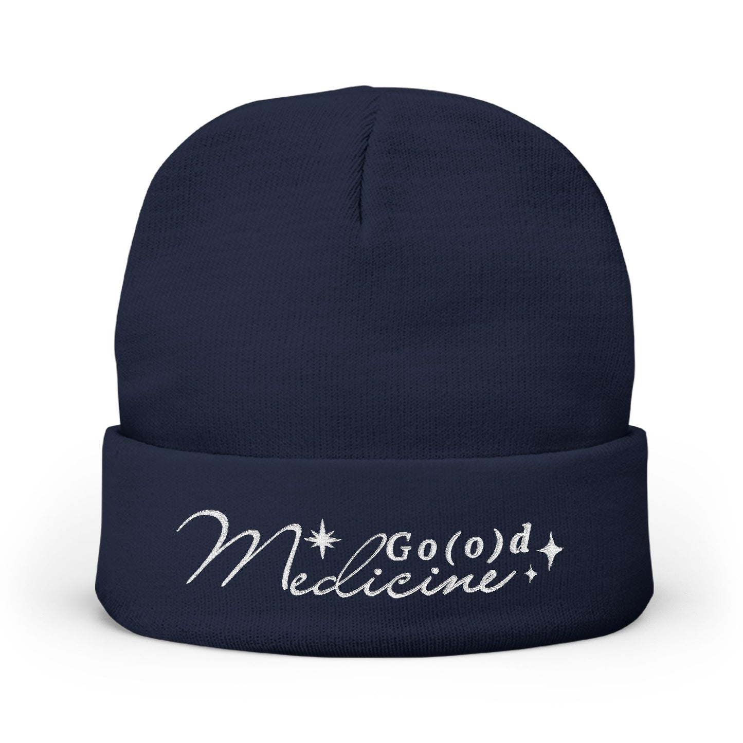 Go(o)d Medicine Embroidered Beanie