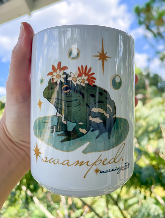 Swamped Frog Ceramic Mug