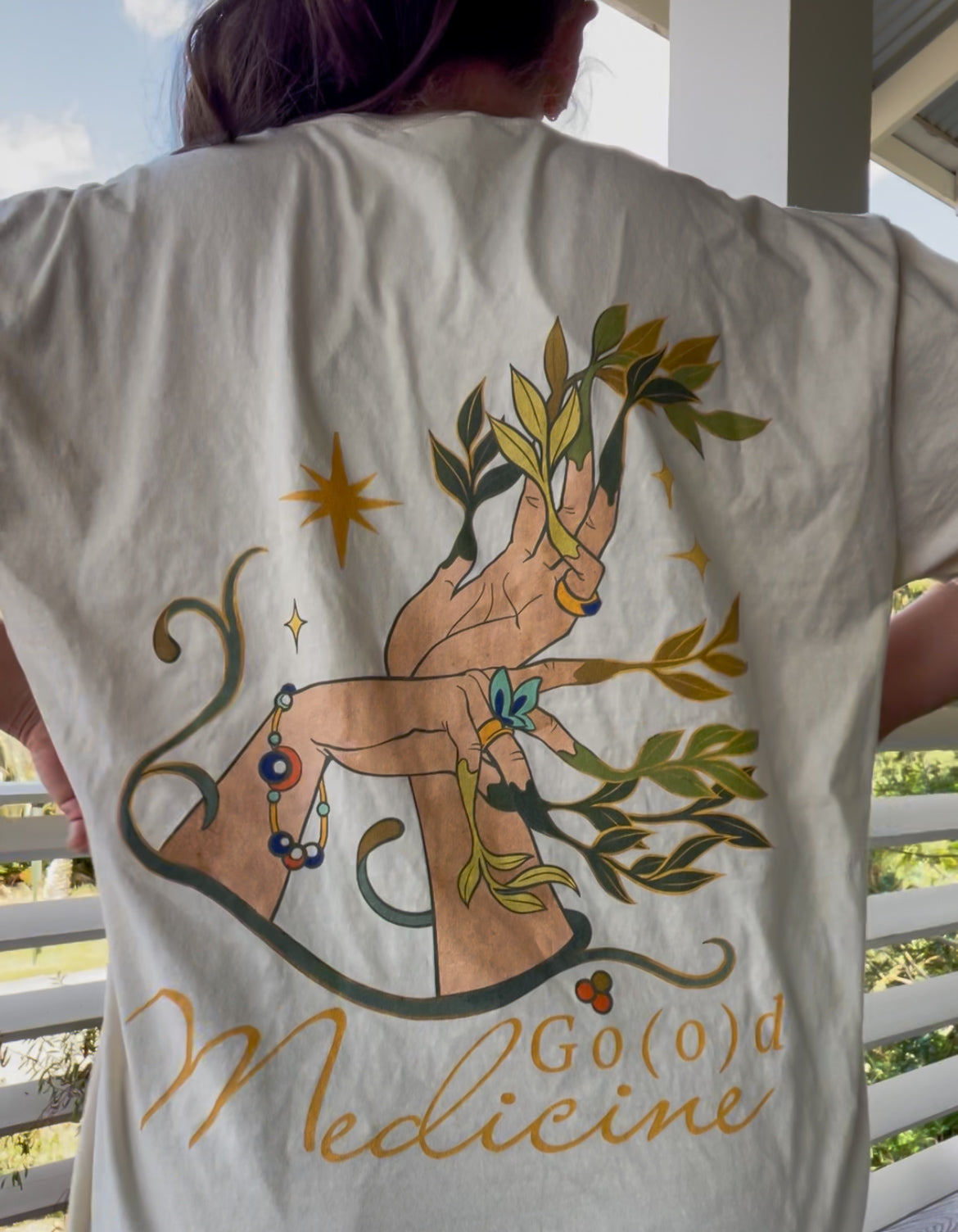 Go(o)d Medicine Spirit Hands T-shirt