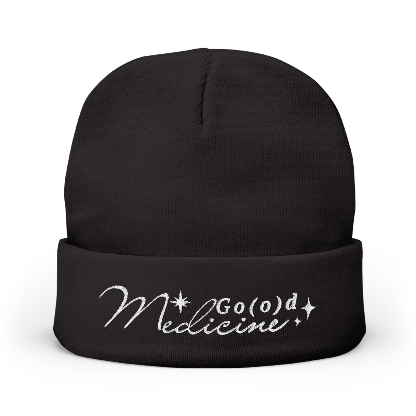 Go(o)d Medicine Embroidered Beanie